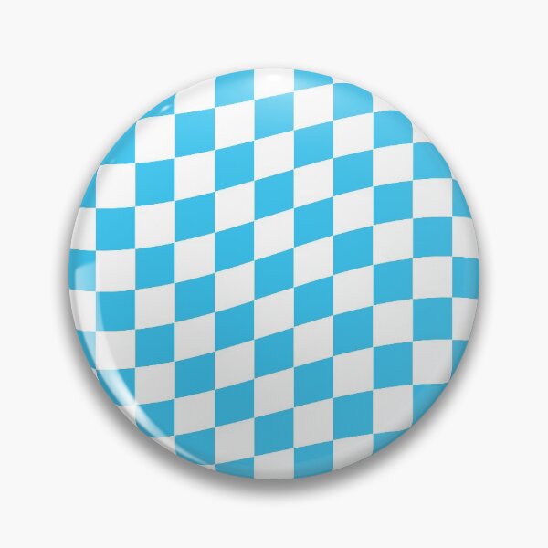 Item preview, baby blue tile twist pattern checker pattern designed and sold by Ray Loka.