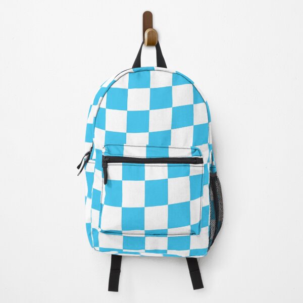 Item preview, baby blue tile twist pattern checker pattern designed and sold by Ray Loka.