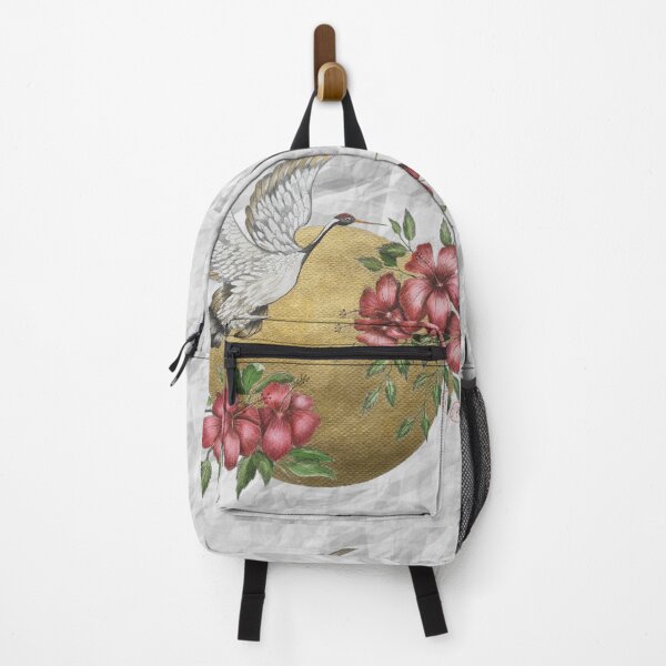 Item preview, Japanese Crane & Flowers Sukajan - Paper designed and sold by jaguarcliff.