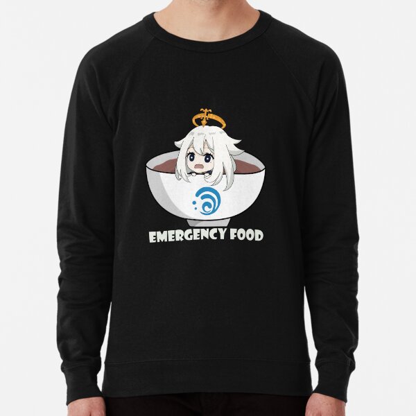 Paimon, Emergency Food | Genshin Impact Lightweight Sweatshirt