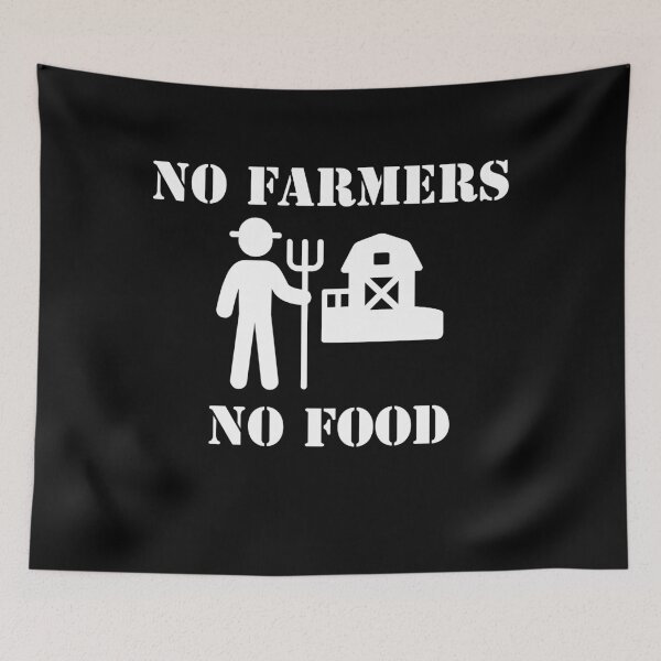 Item preview, No Farmers No Food designed and sold by evokearo.