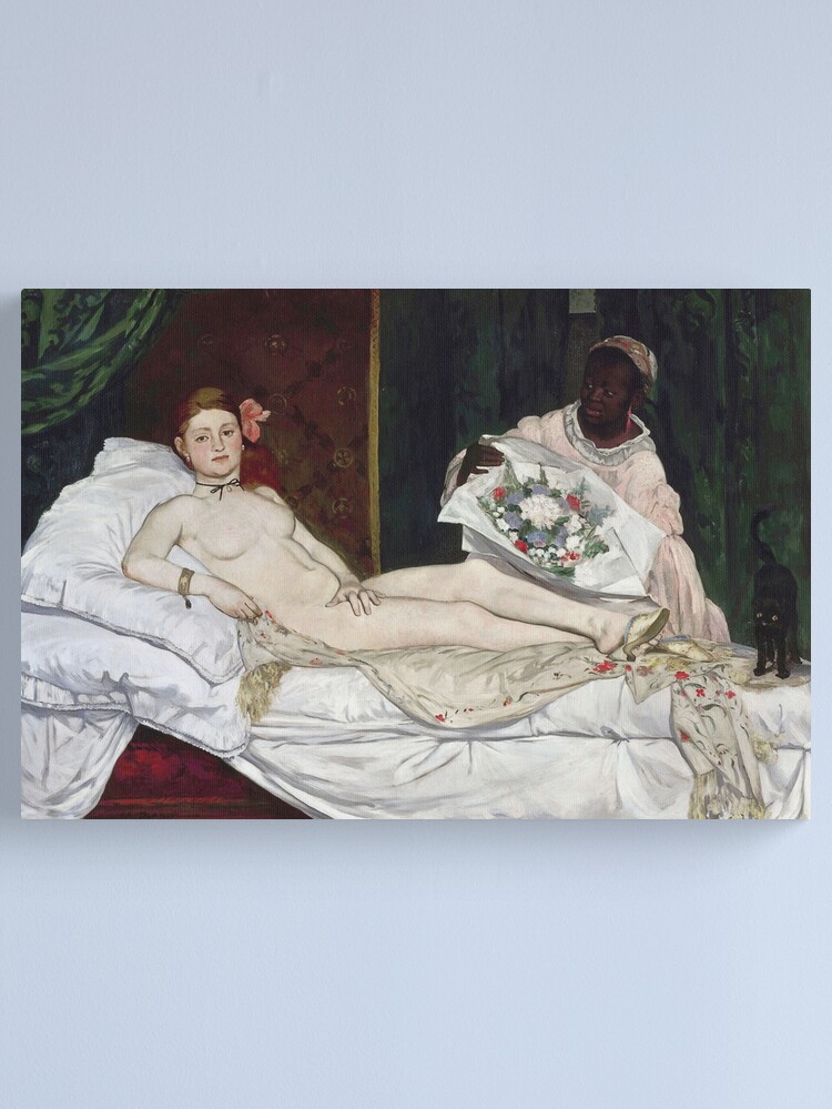 Discover Famous Art: Edouard Manet - Olympia Canvas