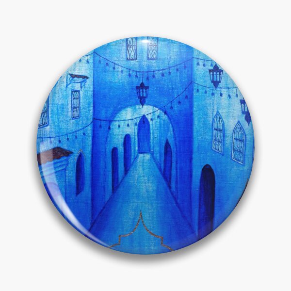 Artikelvorschau, Streets of Chefchaouen entworfen und verkauft von Carolin Bentbib.