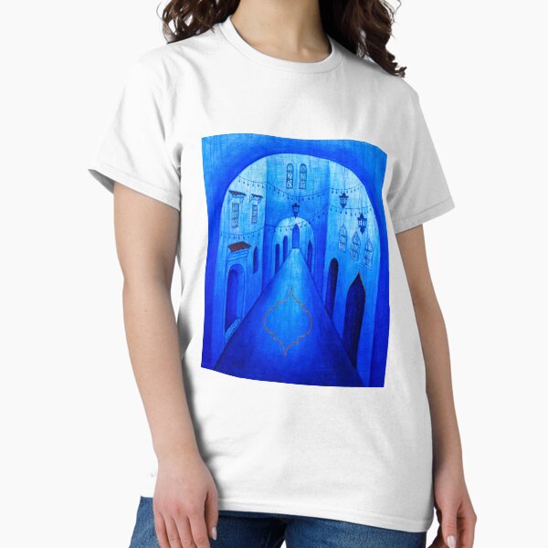 Item preview, Streets of Chefchaouen designed and sold by Carolin Bentbib.