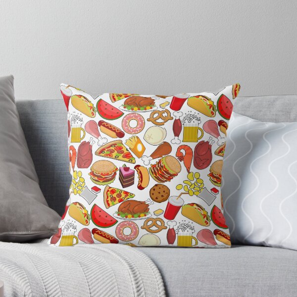 Item preview, Fast food  pattern on World Food Day  designed and sold by kamila11.