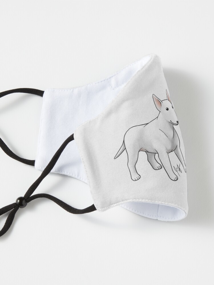 Alternate view of Bull Terrier - White Mask