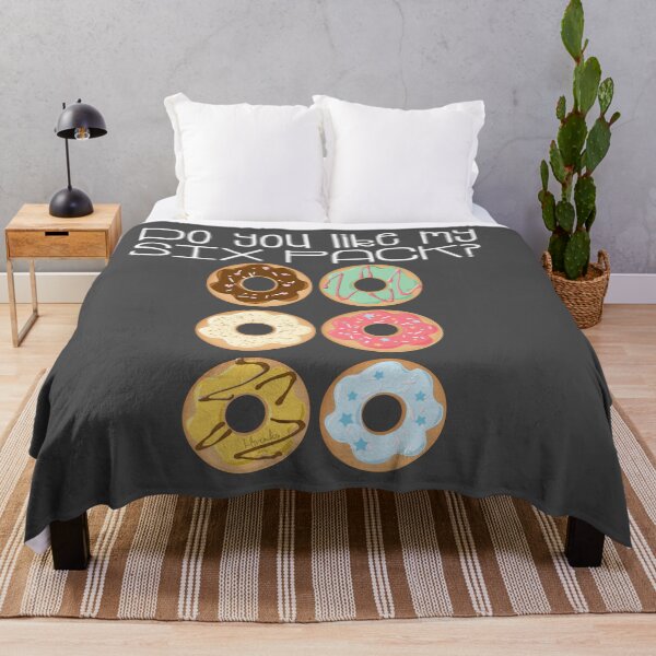 Item preview, Do You Like My Six Pack Funny Donuts - Light Option designed and sold by LouiseFranksArt.