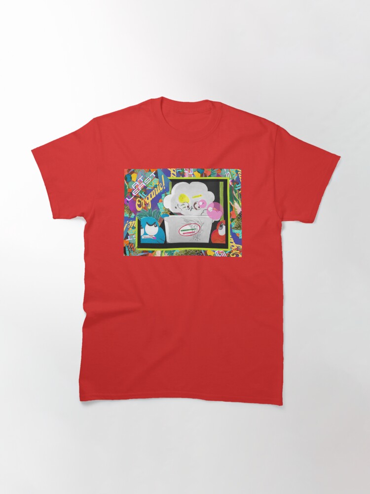 Alternate view of Organic Pizza Classic T-Shirt