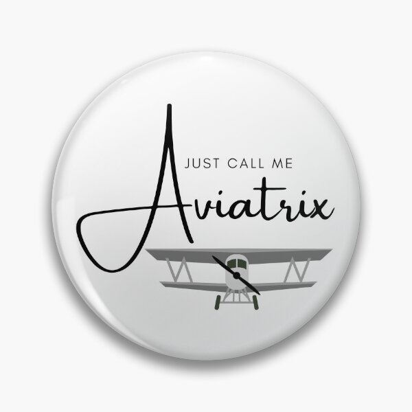 Item preview, Just Call Me Aviatrix Biplane designed and sold by Corrie Mick.