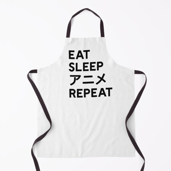 Item preview, EAT SLEEP ANIME (in katakana characters) REPEAT Meme designed and sold by starkle.