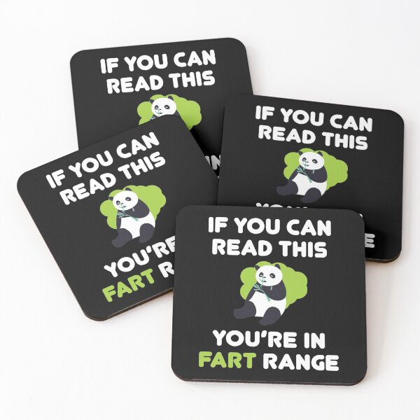 Item preview, If You Can Read This You're In Fart Range Funny Panda Fart designed and sold by TheMattDesigns.