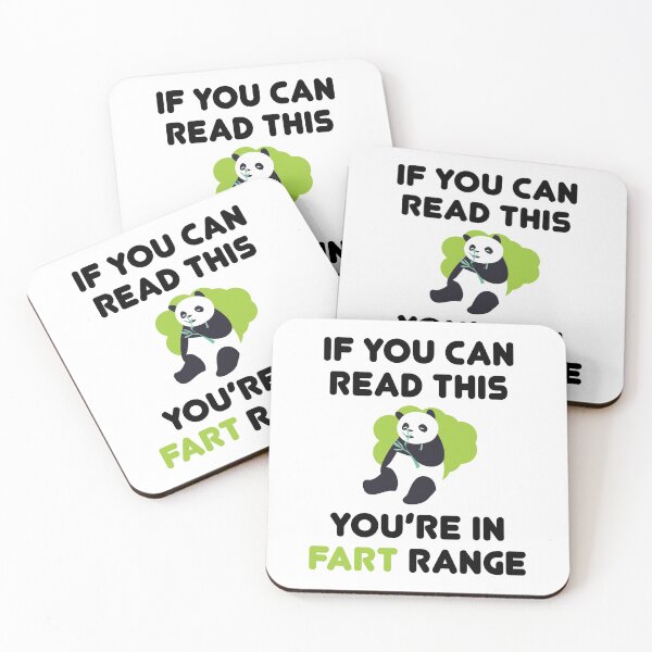 Item preview, if You Can Read This You're In Fart Range Funny Panda Fart designed and sold by TheMattDesigns.