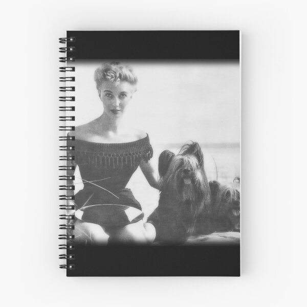 Item preview, Vintage Print Pretty Woman Bathing Suit Posing With Dogs designed and sold by Mary Riley.