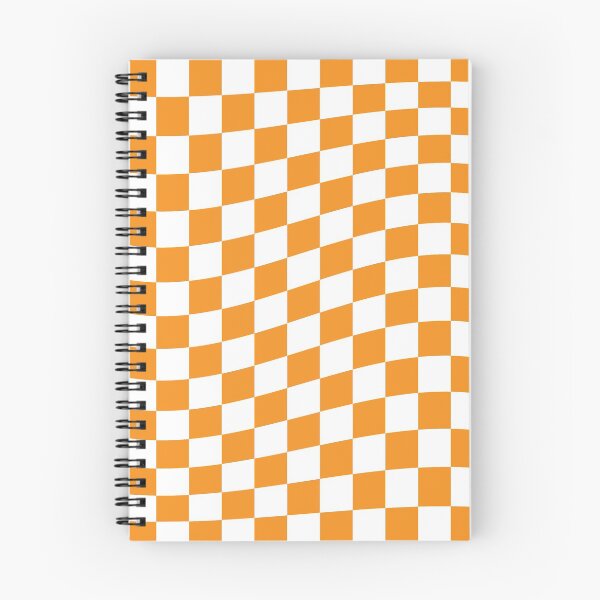Item preview, orange tile twist checker pattern designed and sold by Ray Loka.