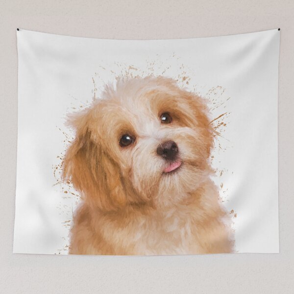 Item preview, Puppy watercolor animals nursery decor designed and sold by DelzStudio.