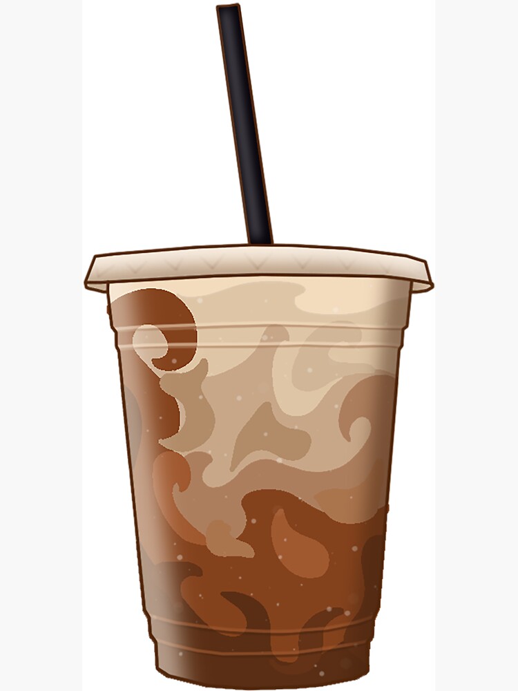 iced coffee Sticker for Sale by ahp00