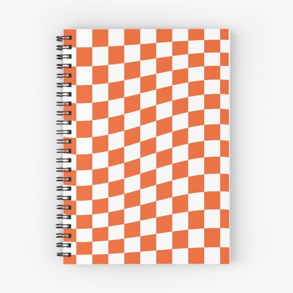 Item preview, pumpkin color tile twist checker pattern designed and sold by Ray Loka.