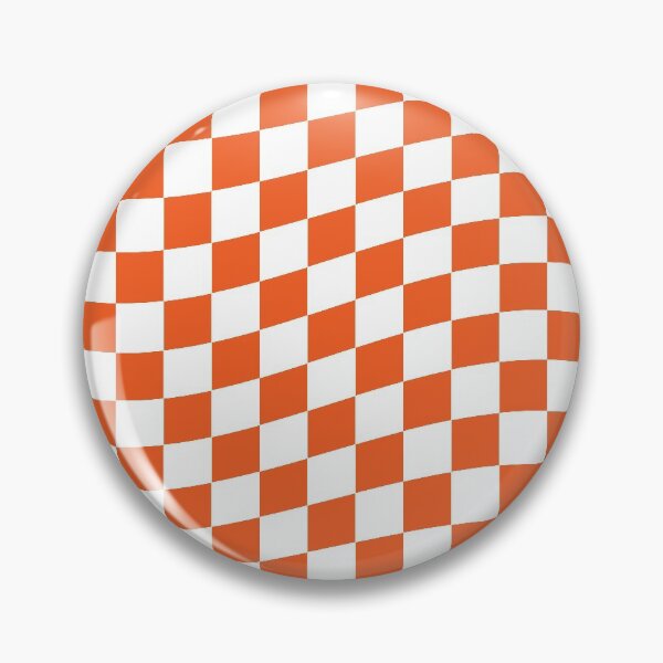 Item preview, pumpkin color tile twist checker pattern designed and sold by Ray Loka.
