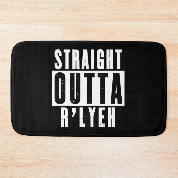 Item preview, Lovecraft Straight Outta R'lyeh designed and sold by CosmicFoxDesign.