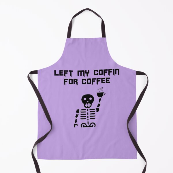 Item preview, Left My Coffin for Coffee Halloween Funny designed and sold by Shujii.