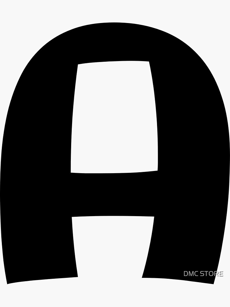 "a cool letter sticker" Sticker for Sale by ahmadq8kw Redbubble