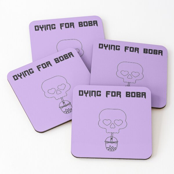 Item preview, Dying for Boba Funny Morbin Halloween designed and sold by Shujii.