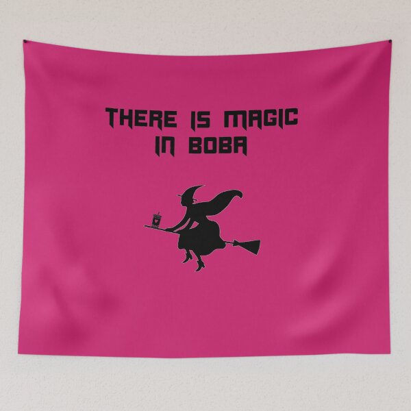 Item preview, There is Magic in Boba Bubble Tea Witch designed and sold by Shujii.