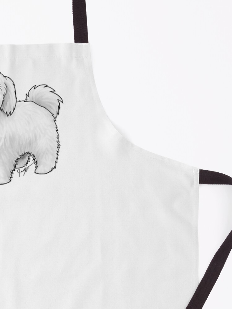 Alternate view of Maltese - Puppy Cut Apron
