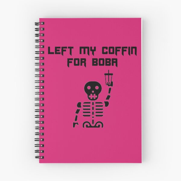 Item preview, Left My Coffin For Boba Bubble Tea Halloween Funny designed and sold by Shujii.