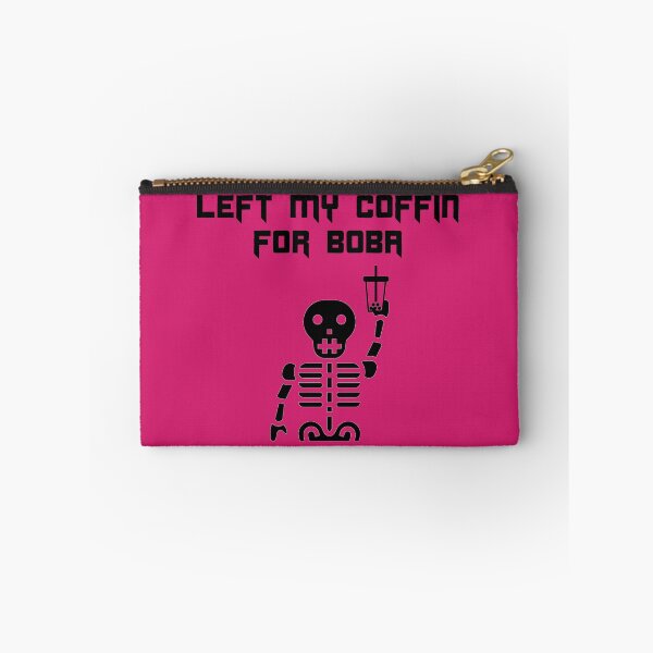 Item preview, Left My Coffin For Boba Bubble Tea Halloween Funny designed and sold by Shujii.
