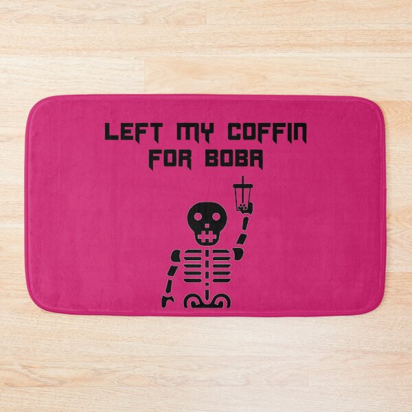 Item preview, Left My Coffin For Boba Bubble Tea Halloween Funny designed and sold by Shujii.