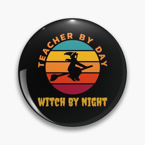 Item preview, Teacher By Day Witch By Night Wicked Funny  designed and sold by StudioTina.