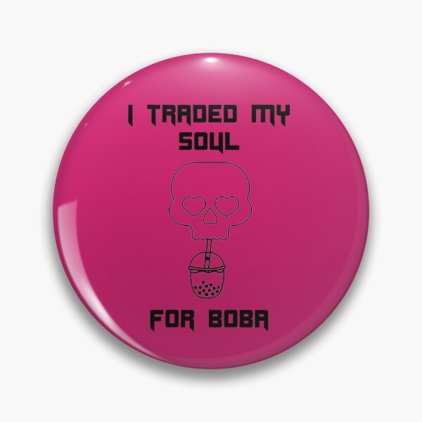 Item preview, I Traded my Soul for Boba funny halloween designed and sold by Shujii.