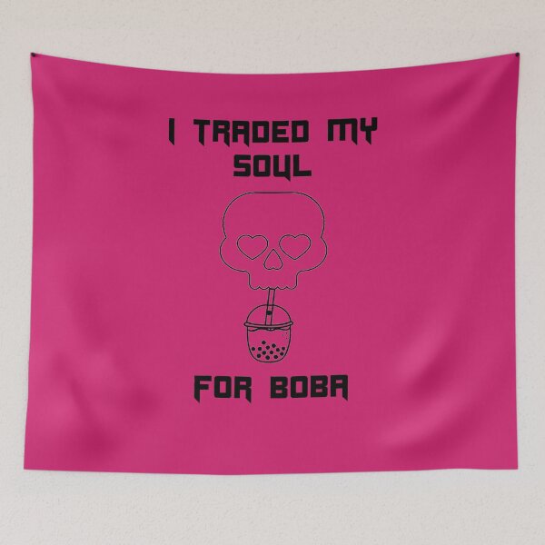 Item preview, I Traded my Soul for Boba funny halloween designed and sold by Shujii.