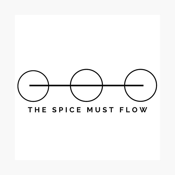 Item preview, Spacing Guild: The Spice Must Flow designed and sold by stareve.