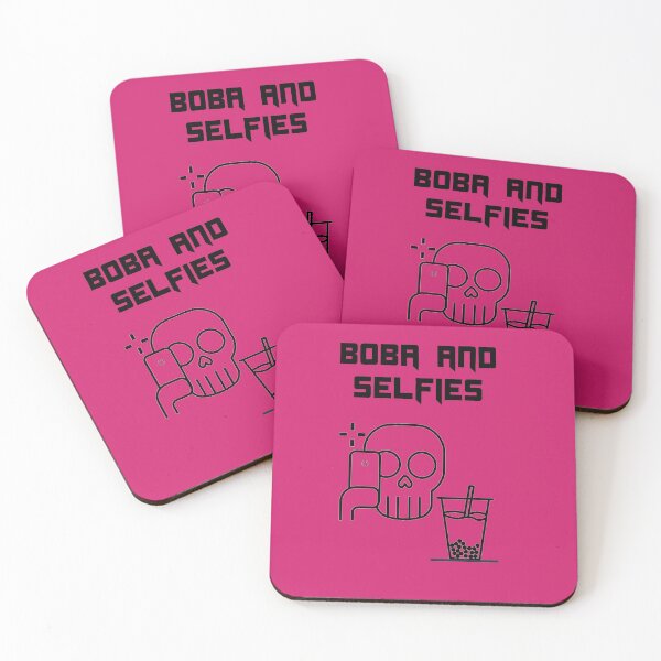 Item preview, Boba and Selfies Halloween Funny Cute designed and sold by Shujii.