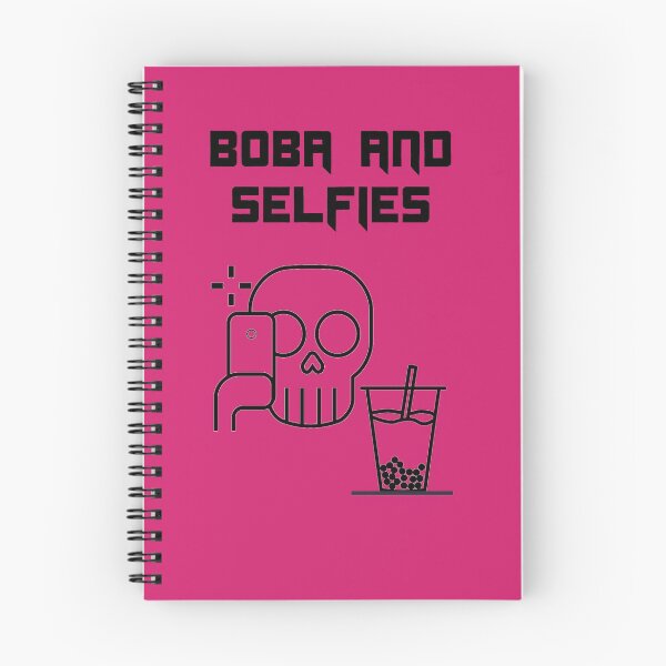 Item preview, Boba and Selfies Halloween Funny Cute designed and sold by Shujii.
