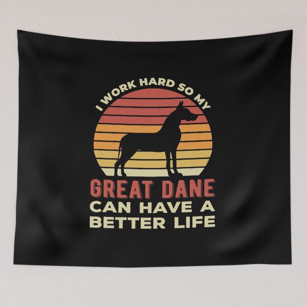 Item preview, Funny Great Dane designed and sold by artworkbyrihen.