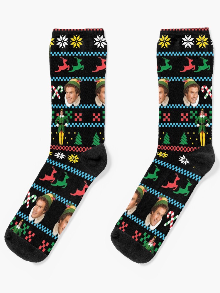 Elf the Movie Buddy The Elf 3 Piece Gift Set Mug, Crew Socks