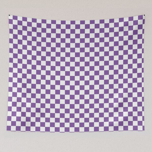 Item preview, purple seamless checker pattern designed and sold by Ray Loka.