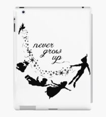 Neverland Never Grow Up iPad Case/Skin
