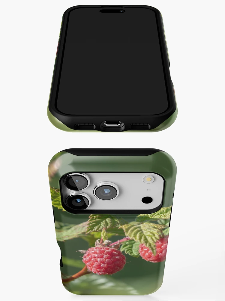Thumbnail 3 of 4, iPhone Case, Raspberry designed and sold by EngineerGoC.