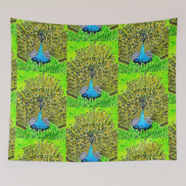 Item preview, Dancing peacock designed and sold by Sonia dutta_art.