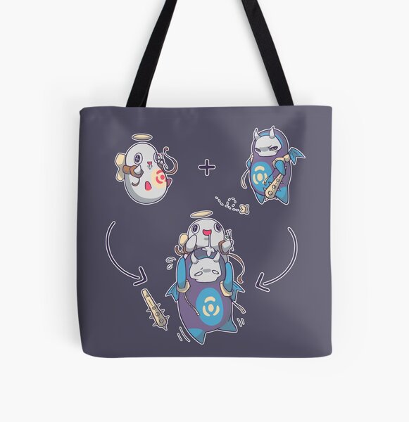 How a Cherubabo is Made All Over Print Tote Bag