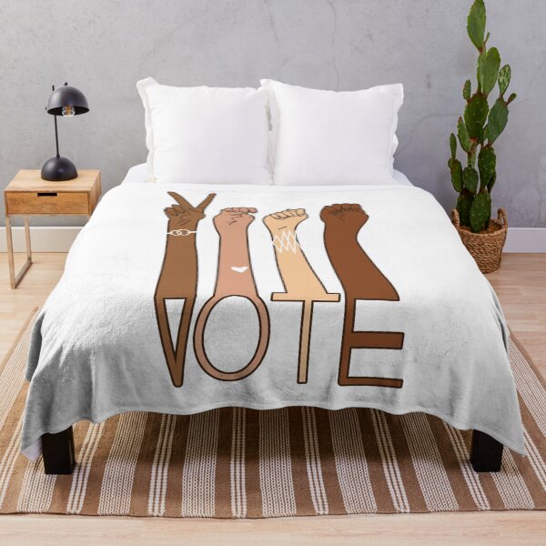Item preview, VOTE - Awesome Diversity Inclusion Equity Design blm black lives matter ASL American Sign Language Hands designed and sold by djkirei.