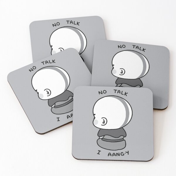 Item preview, NO TALK IM AANG-Y designed and sold by CHVRDesing.