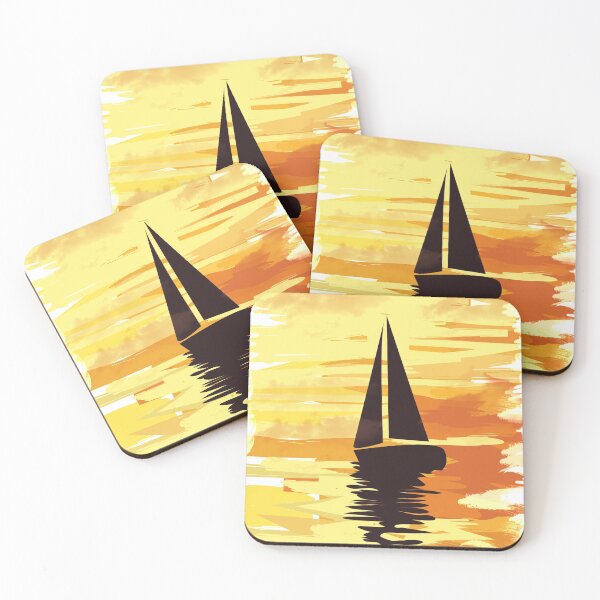 Aperçu de l'œuvre Sunset Sail créée et vendue par juliannesawchuk.