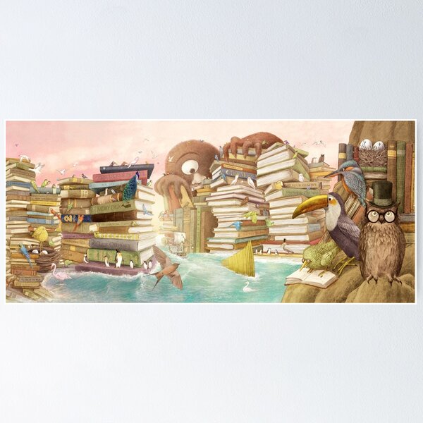 Item preview, The Library Islands designed and sold by TerryFan.