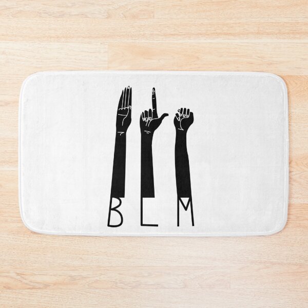 Item preview, BLM Black Lives Matter ASL Sign Language Hands Equity Design American Sign Language designed and sold by djkirei.