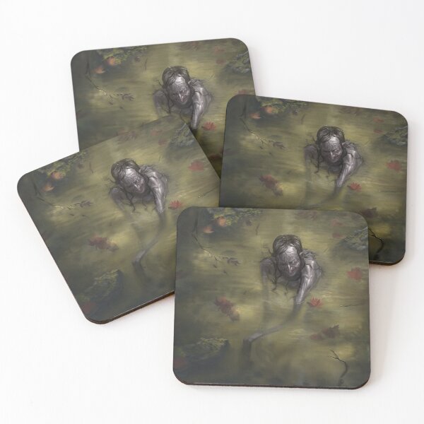 Item preview, Dark fantasy swamp monster witch designed and sold by Alex-Kuhn.